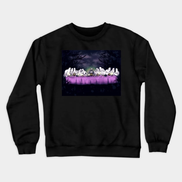 The Spooky Supper Crewneck Sweatshirt by LVBart